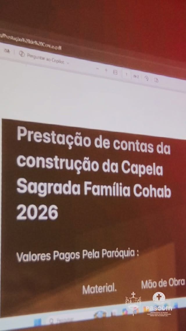 Post 3 by Paróquia Santa Maria Madalena on Instagram (video)