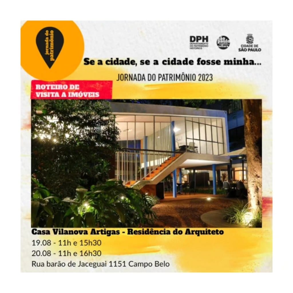 Post 8 by Casa Vilanova Artigas on Instagram (image)
