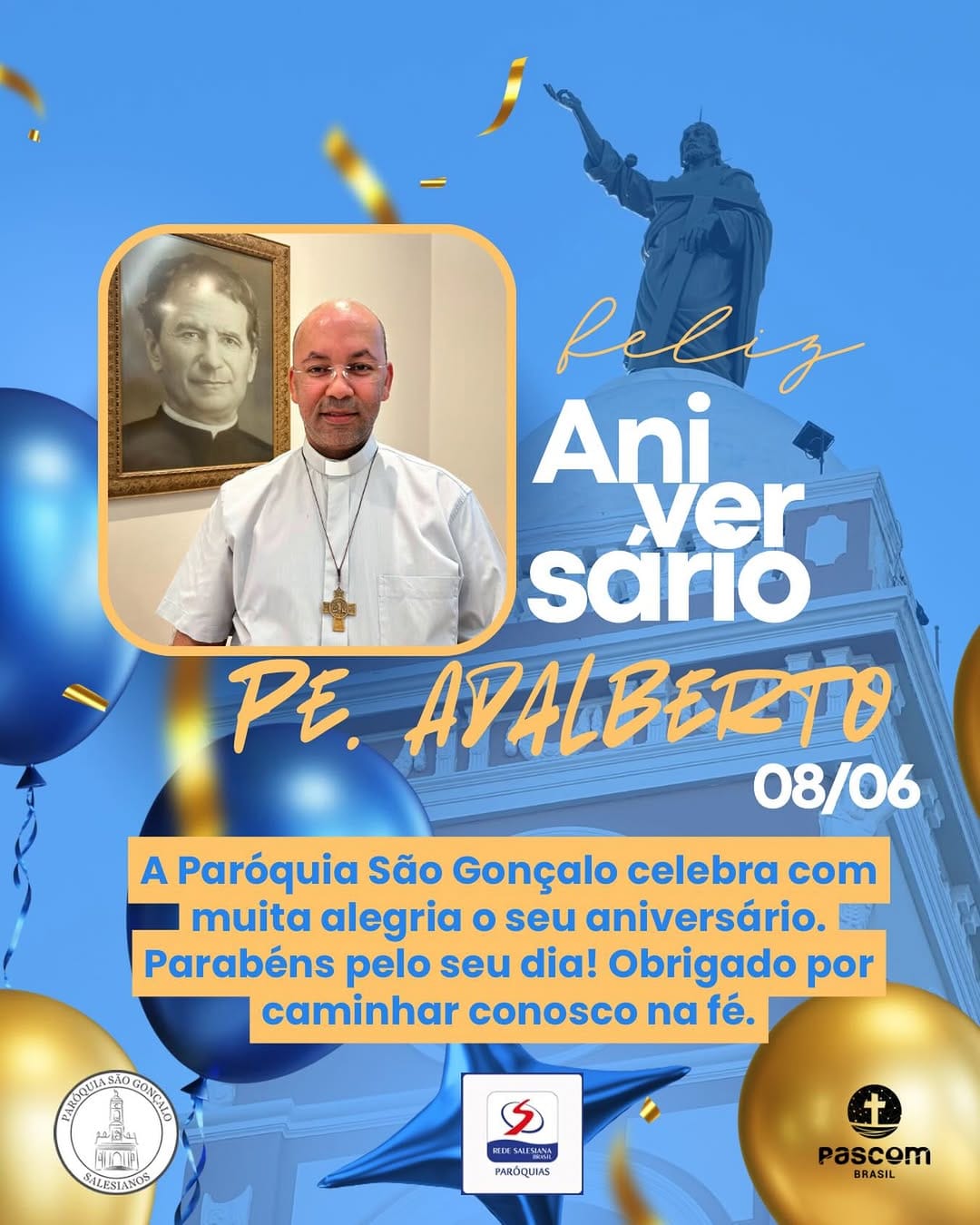 Post 1 by Paróquia São Gonçalo on Instagram (image)