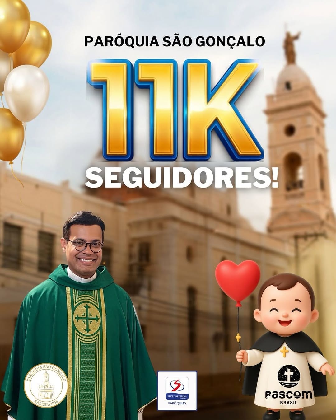Post 8 by Paróquia São Gonçalo on Instagram (image)