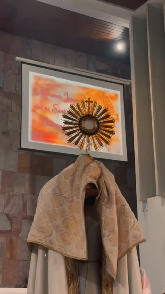 Post 1 by Paróquia São Pedro Apóstolo on Instagram (video)