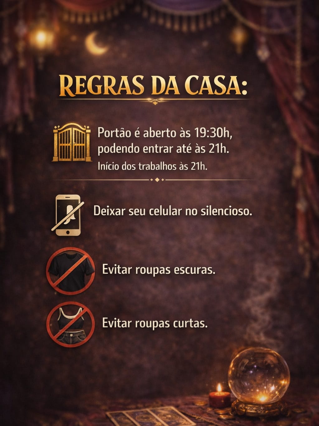 Post 8 by Templo Povo Cigano do Oriente on Instagram (carousel)