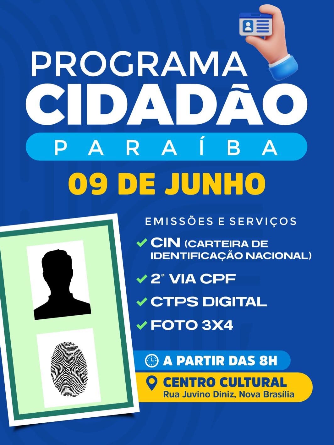 Post 3 by Prefeitura De Sapé on Instagram (carousel)