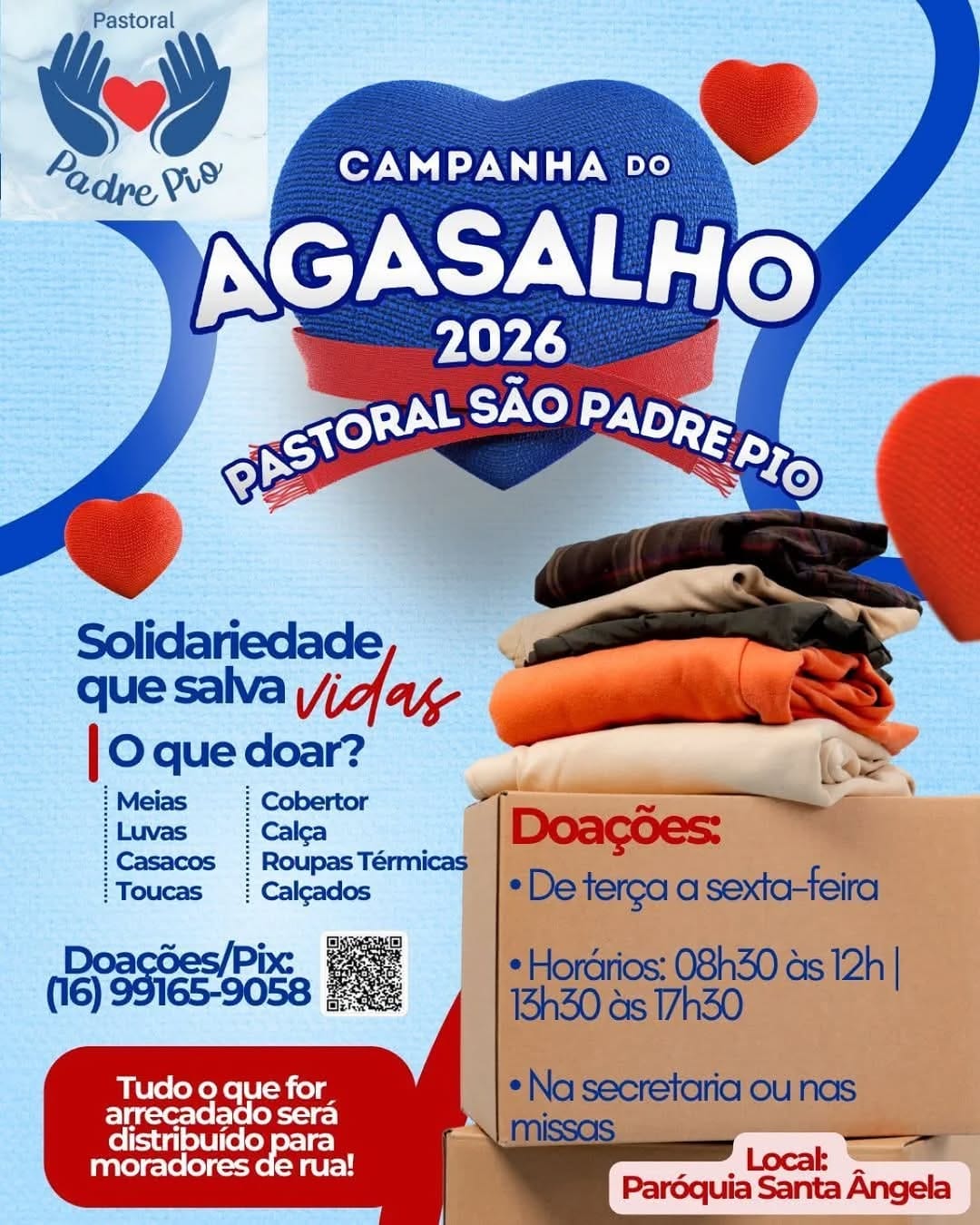 Post 9 by Paróquia Santa Ângela on Instagram (image)