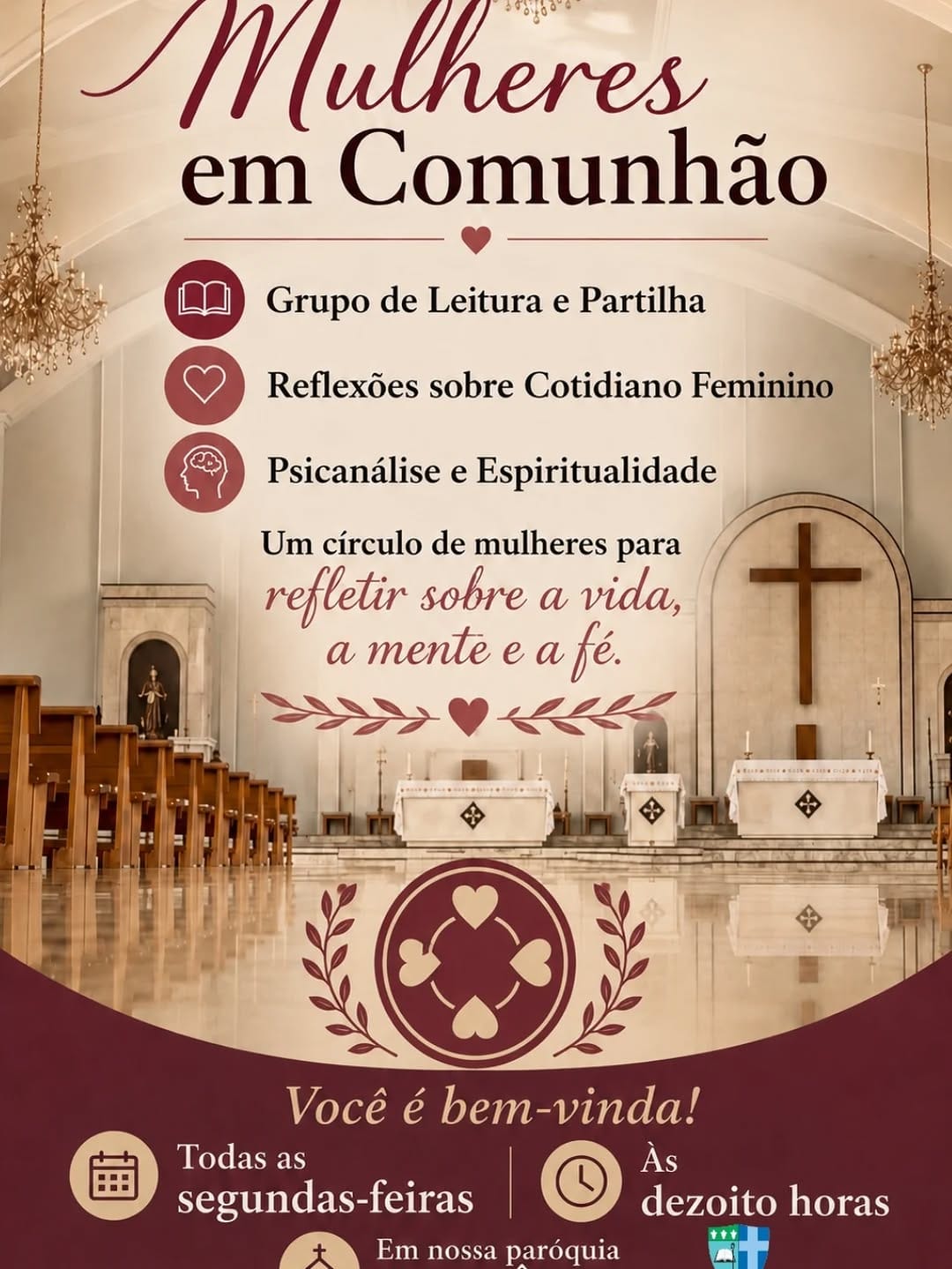 Post 1 by Paróquia Santa Ângela on Instagram (image)