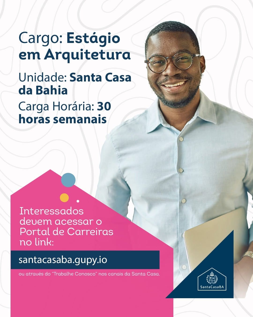 Post 7 by Santa Casa da Bahia on Instagram (carousel)