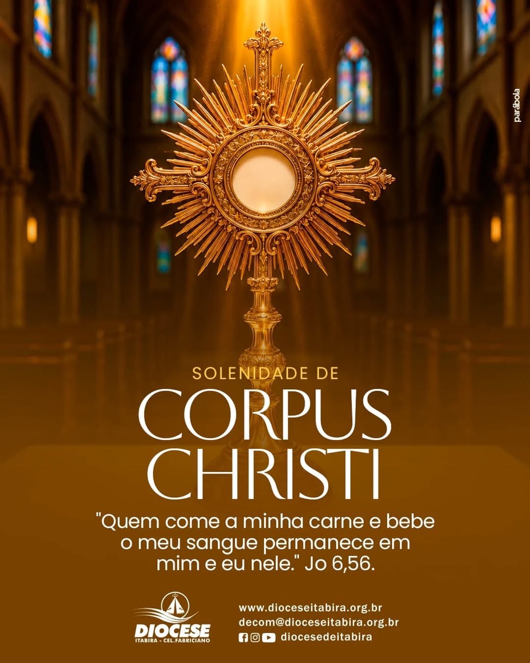 Post 6 by Diocese de Itabira-Coronel Fabriciano on Instagram (image)