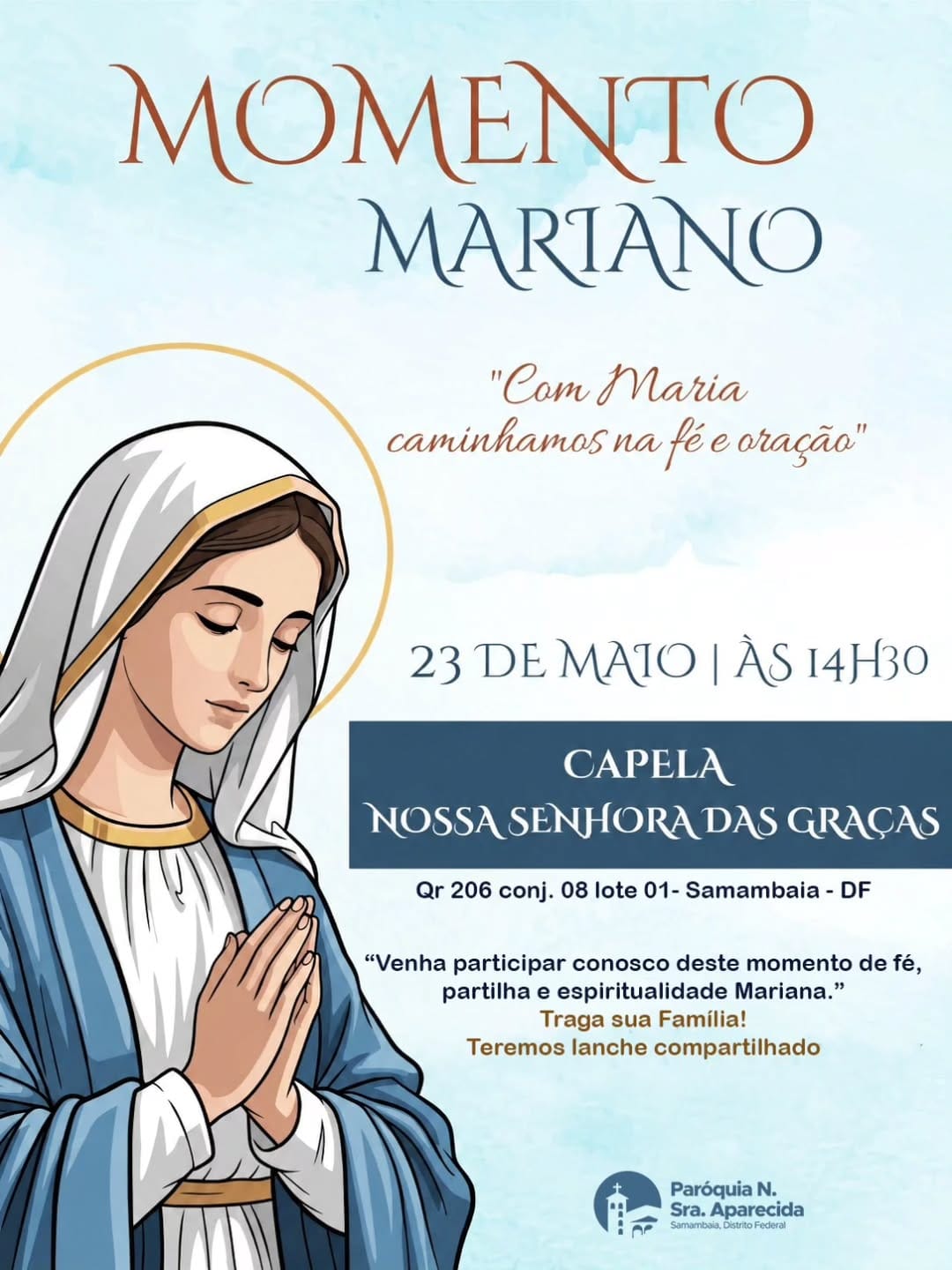 Post 6 by Paróquia N. Sra. Aparecida on Instagram (image)