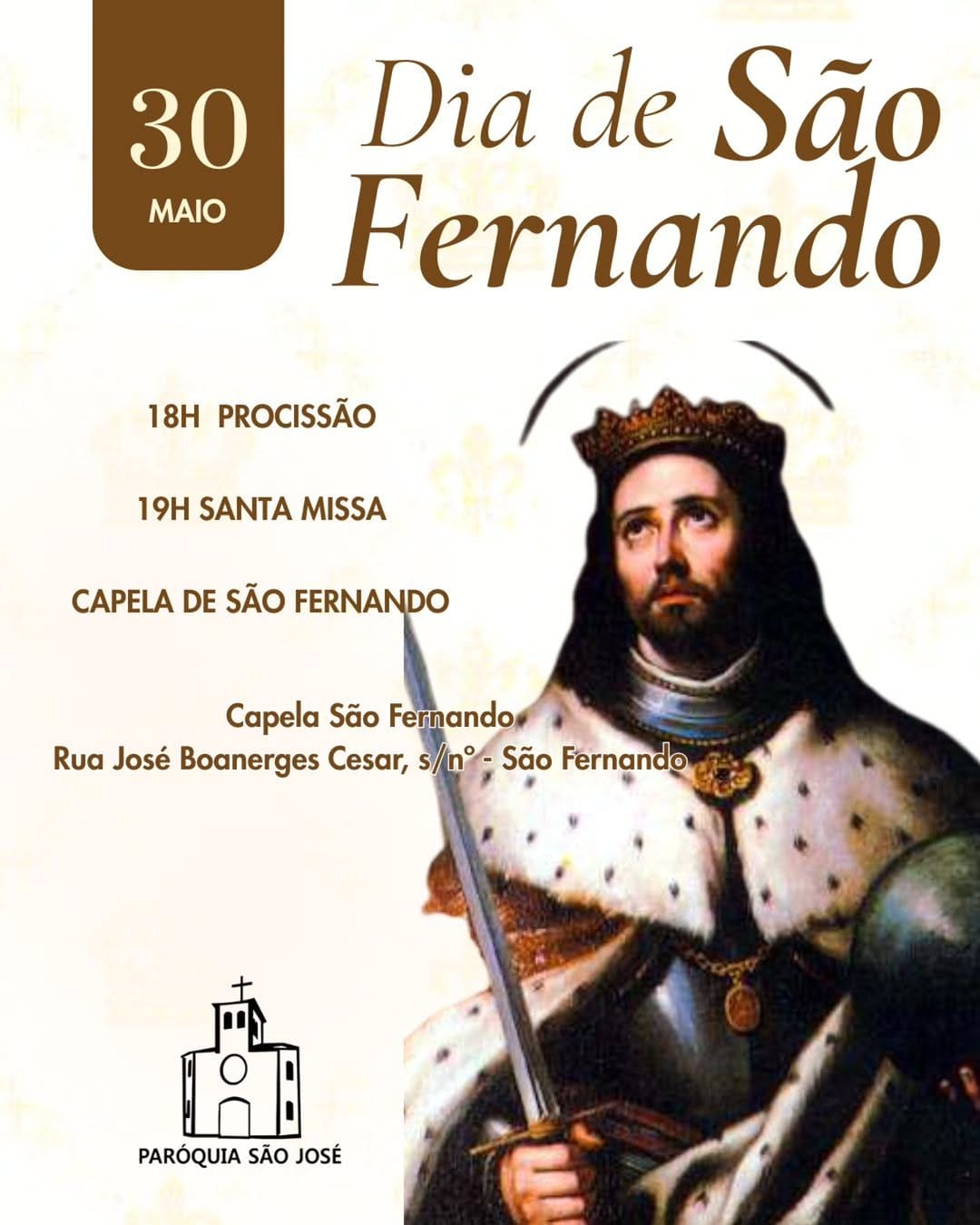 Post 3 by Paróquia São José on Instagram (image)