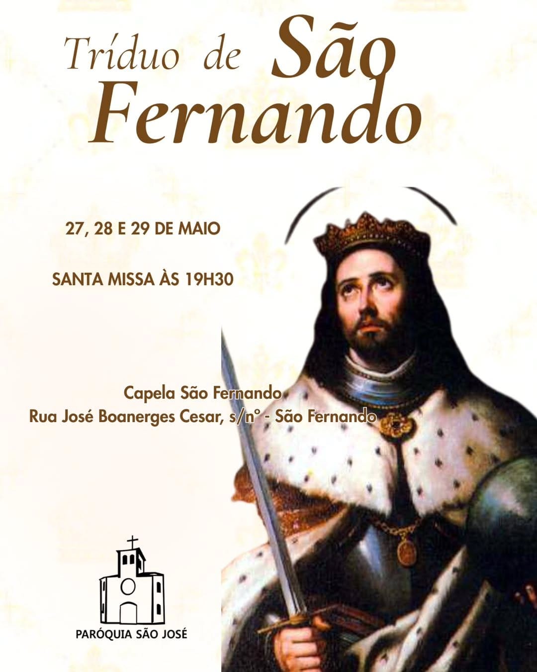 Post 5 by Paróquia São José on Instagram (image)