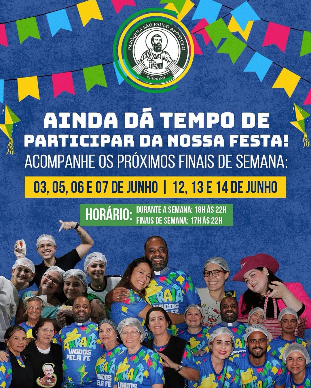 Post 8 by Paróquia São Paulo Apóstolo on Instagram (image)