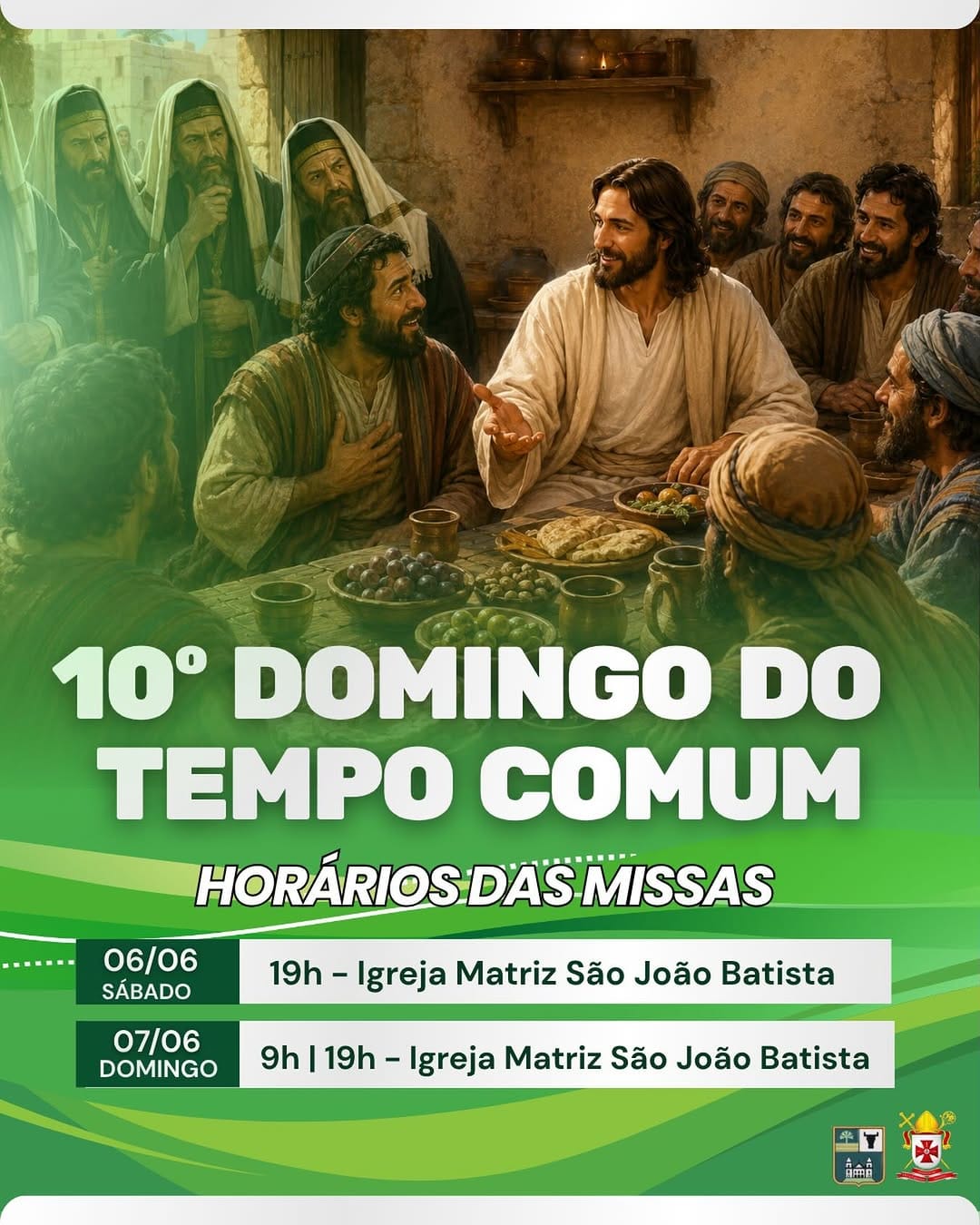 Post 9 by Paróquia São João Batista on Instagram (image)
