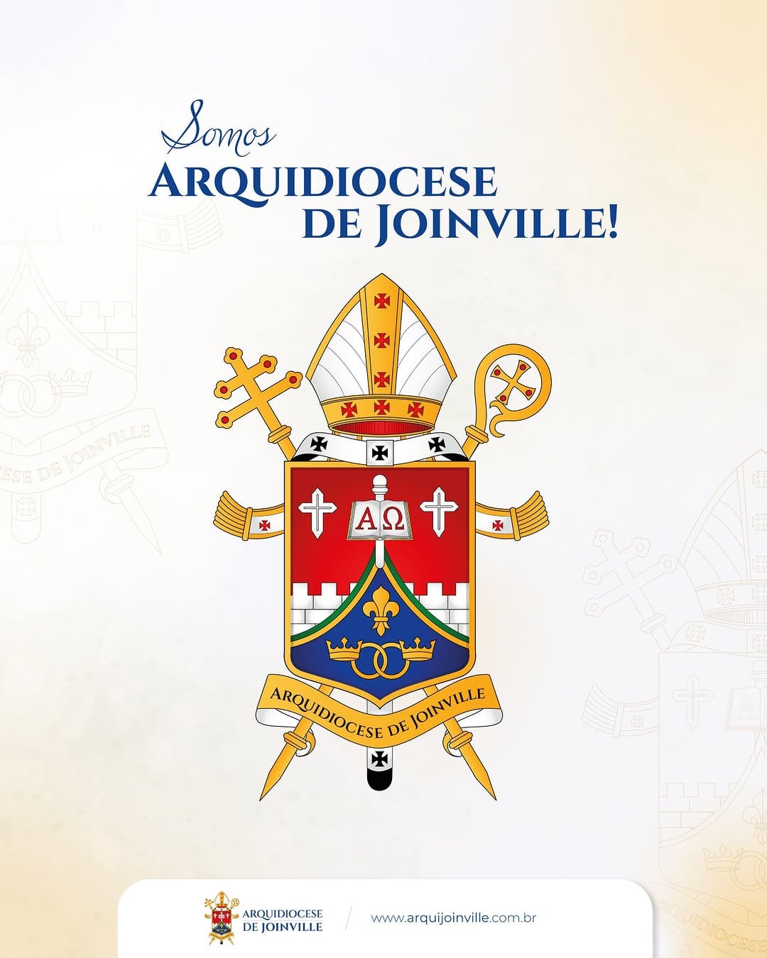 Post 8 by Arquidiocese de Joinville on Instagram (image)