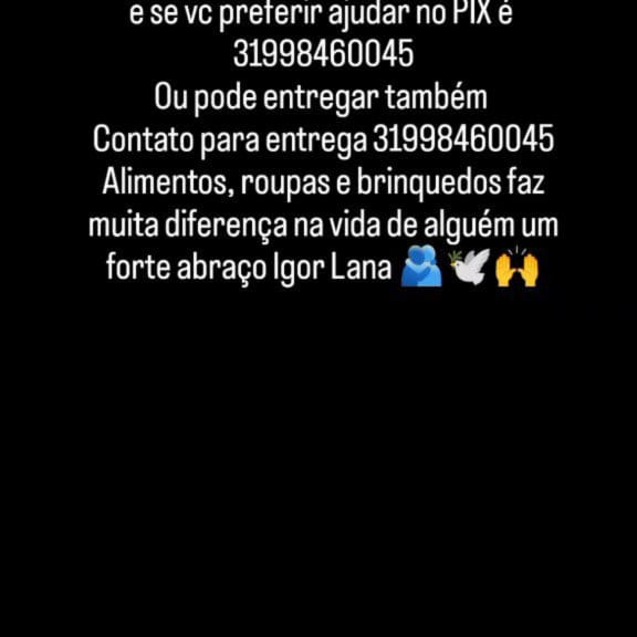 Post 7 by Igor Lana Projeto Social on Instagram (carousel)