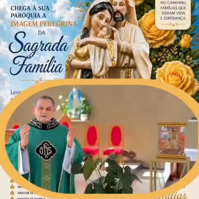Post 1 by Diocese de Araçatuba on Instagram (video)