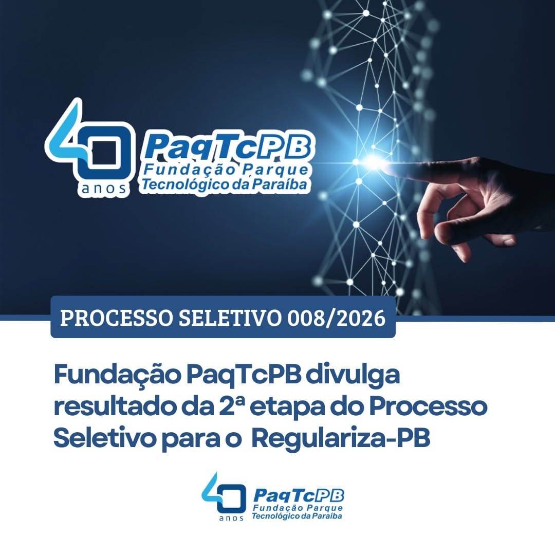 Post 2 by Fundação Parque Tecnológico da Paraíba on Instagram (image)
