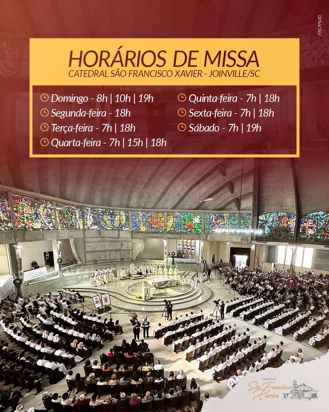 Post 5 by Catedral São Francisco Xavier on Instagram (image)