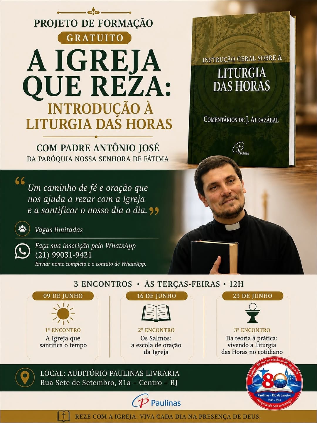 Post 1 by Paróquia N. Sra. de Fátima RTS on Instagram (image)