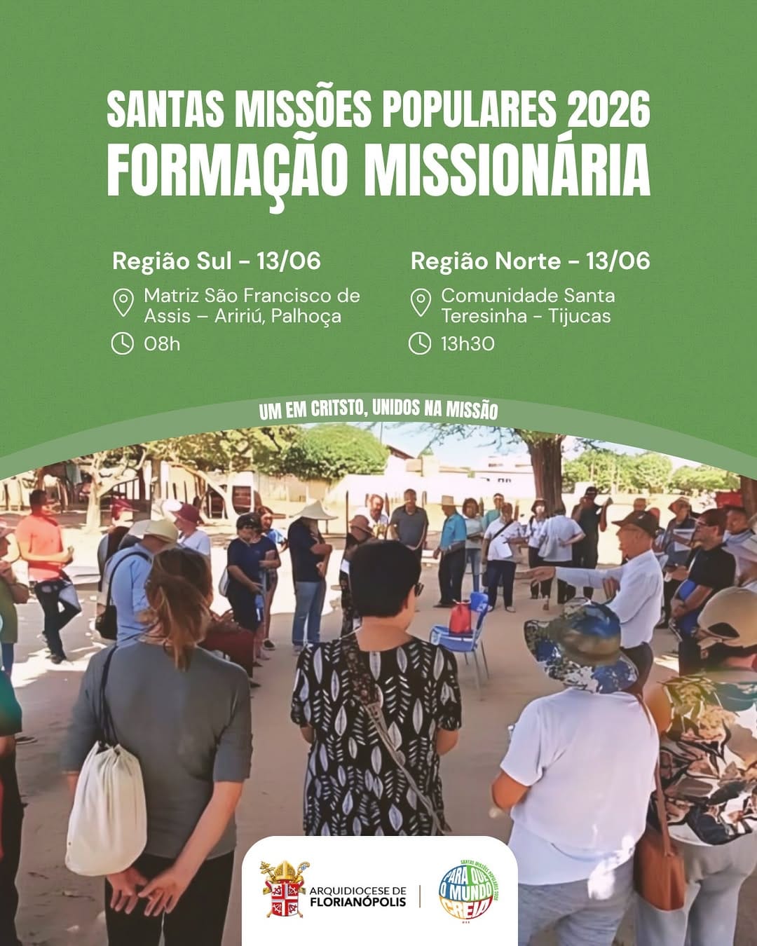 Post 2 by Arquidiocese de Florianópolis on Instagram (image)