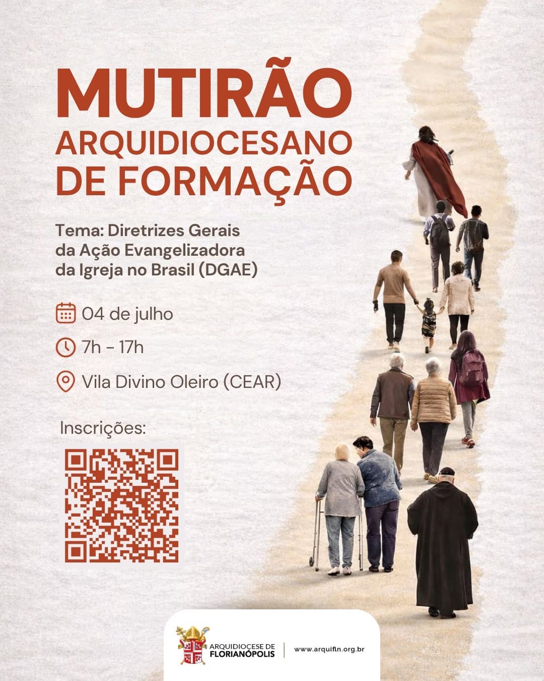 Post 10 by Arquidiocese de Florianópolis on Instagram (image)