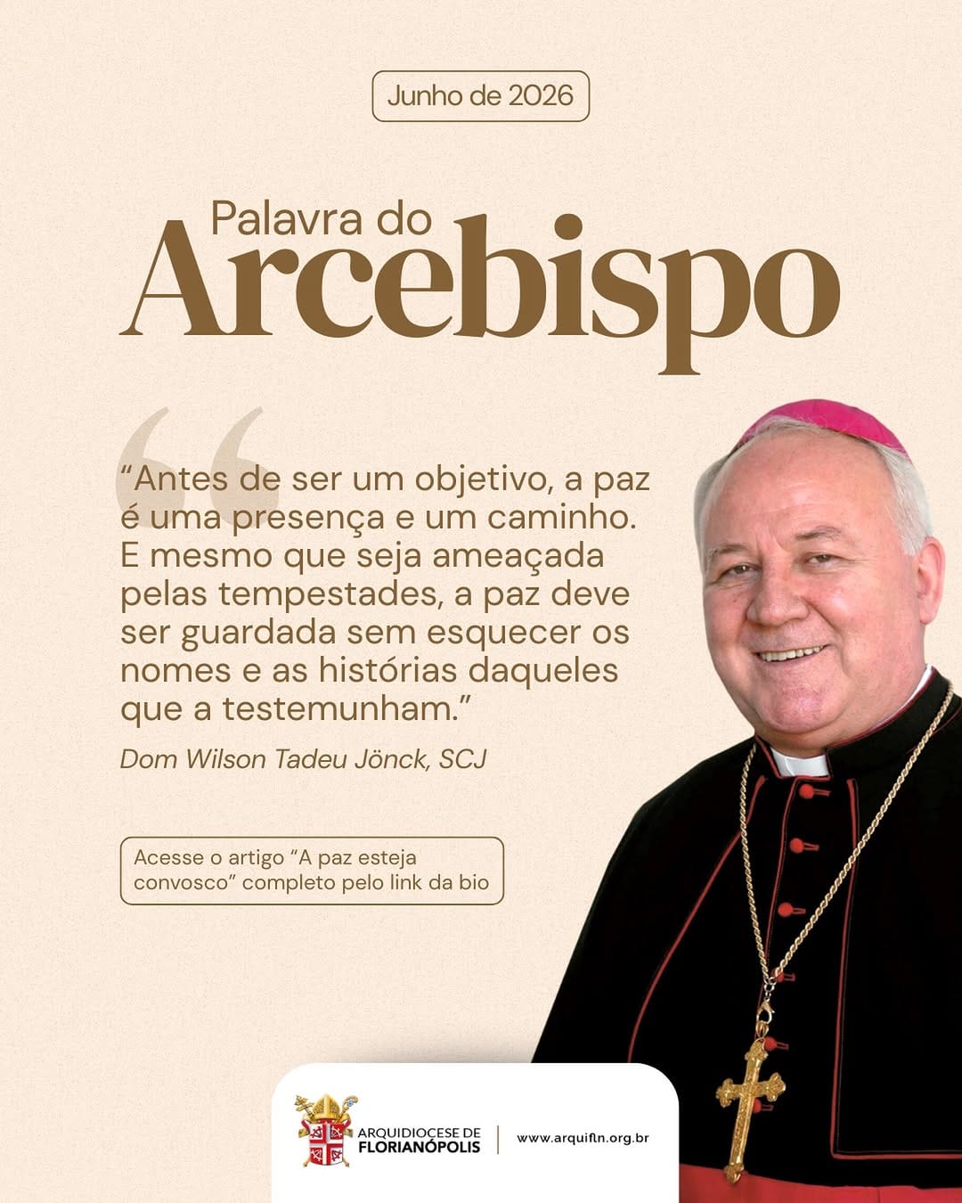 Post 3 by Arquidiocese de Florianópolis on Instagram (image)