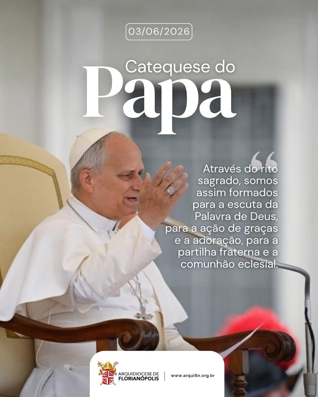 Post 6 by Arquidiocese de Florianópolis on Instagram (image)