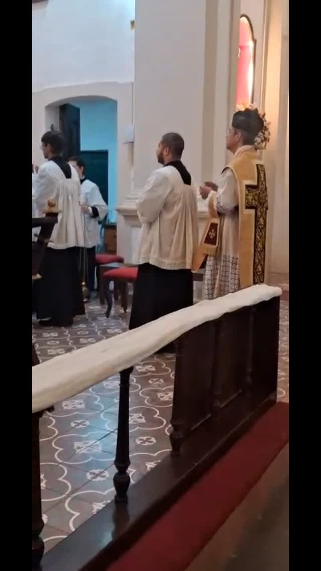 Post 4 by Missa Tridentina no Recife on Instagram (video)