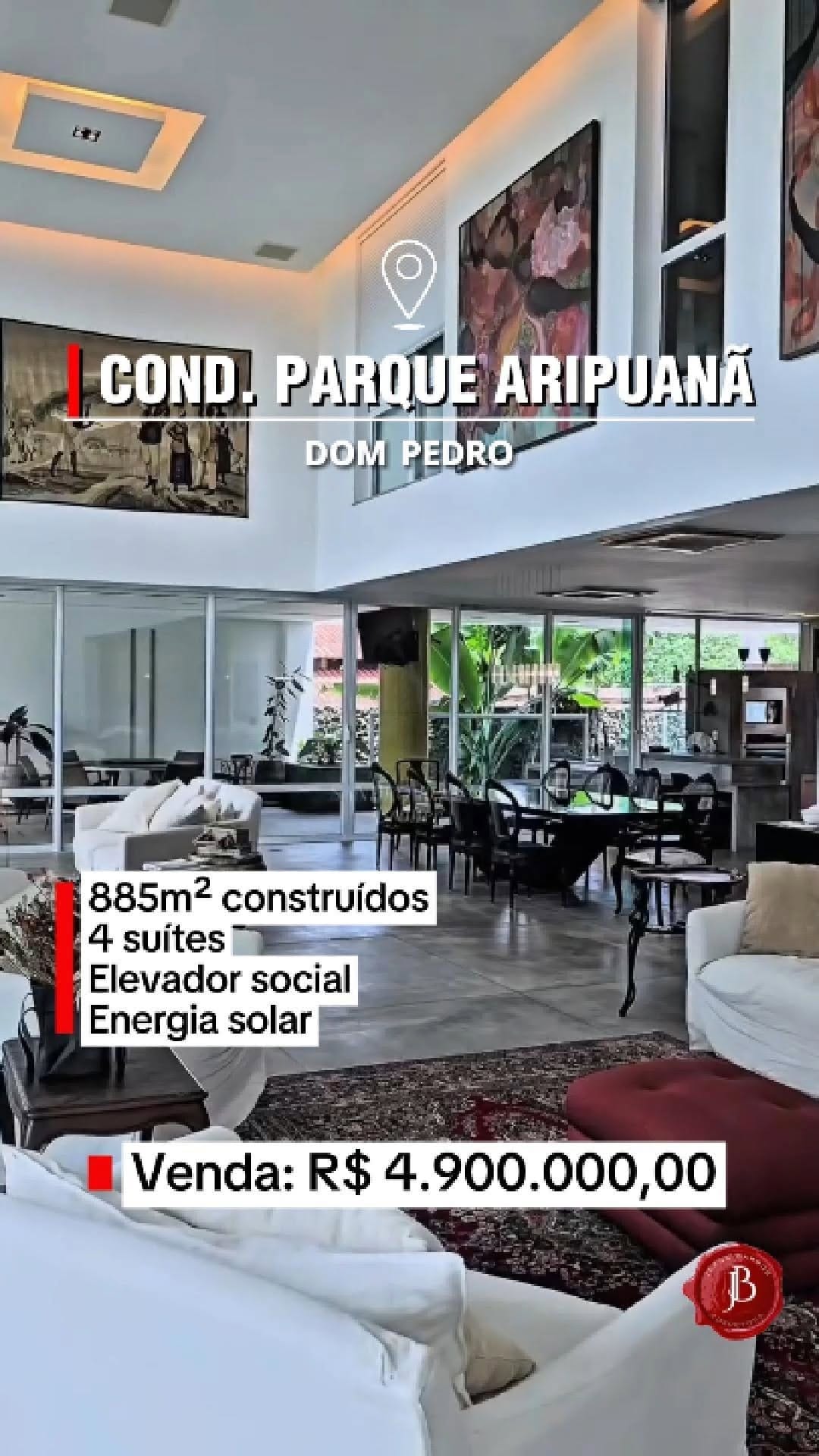 Post 9 by Jeane Barros| Imóvel on Instagram (video)
