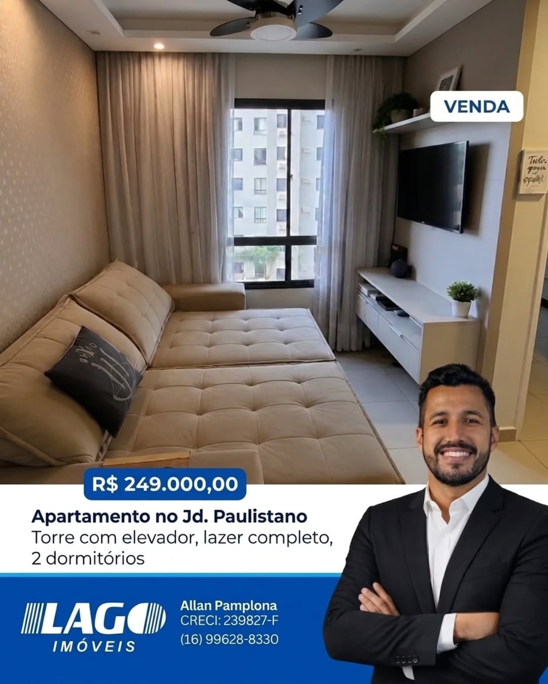 Post 6 by Lago Imóveis | Imobiliária em Ribeirão Preto on Instagram (carousel)