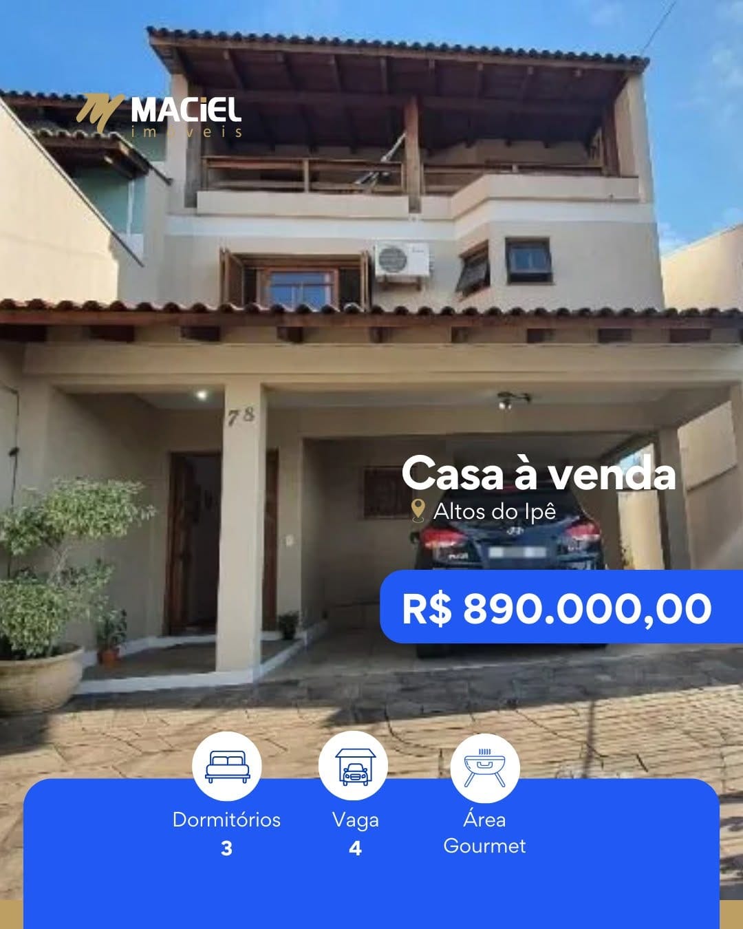 Post 3 by Maciel Imóveis on Instagram (carousel)