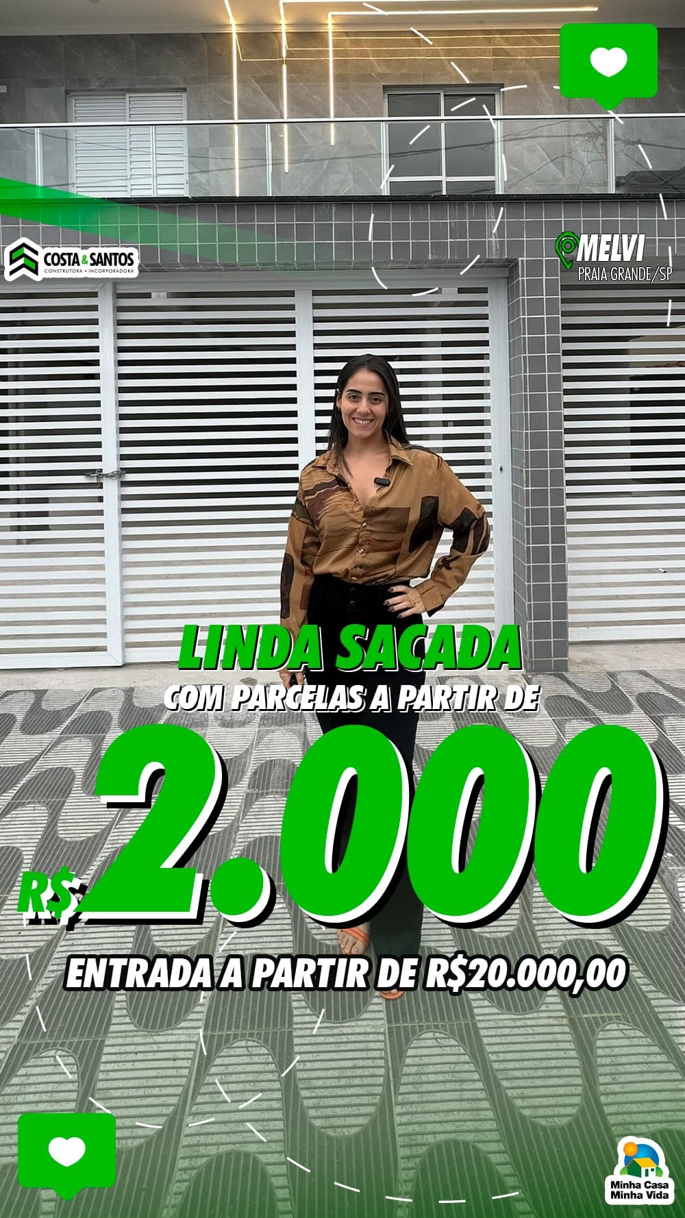 Post 3 by Costa & Santos - Plantão de Vendas on Instagram (video)