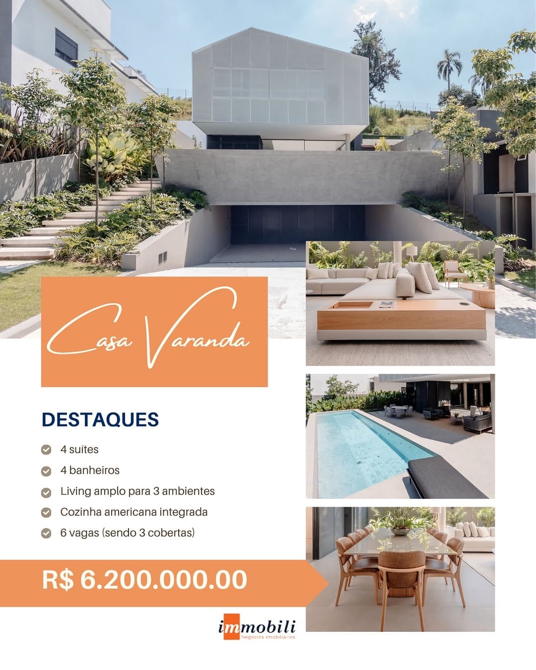 Post 1 by Imobili Imóveis on Instagram (image)