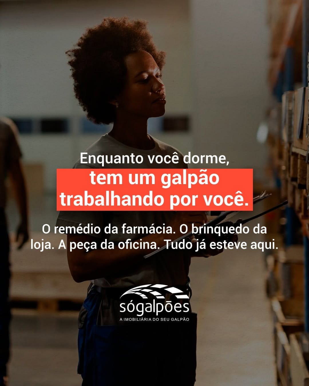 Post 4 by Só Galpões | A imobiliária do seu galpão on Instagram (image)