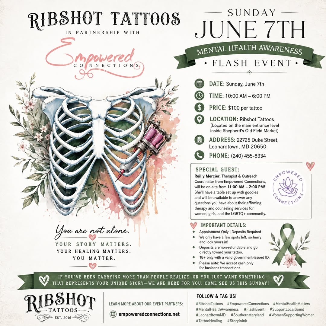 Post 2 by Ribshot Tattoos on Instagram (carousel)