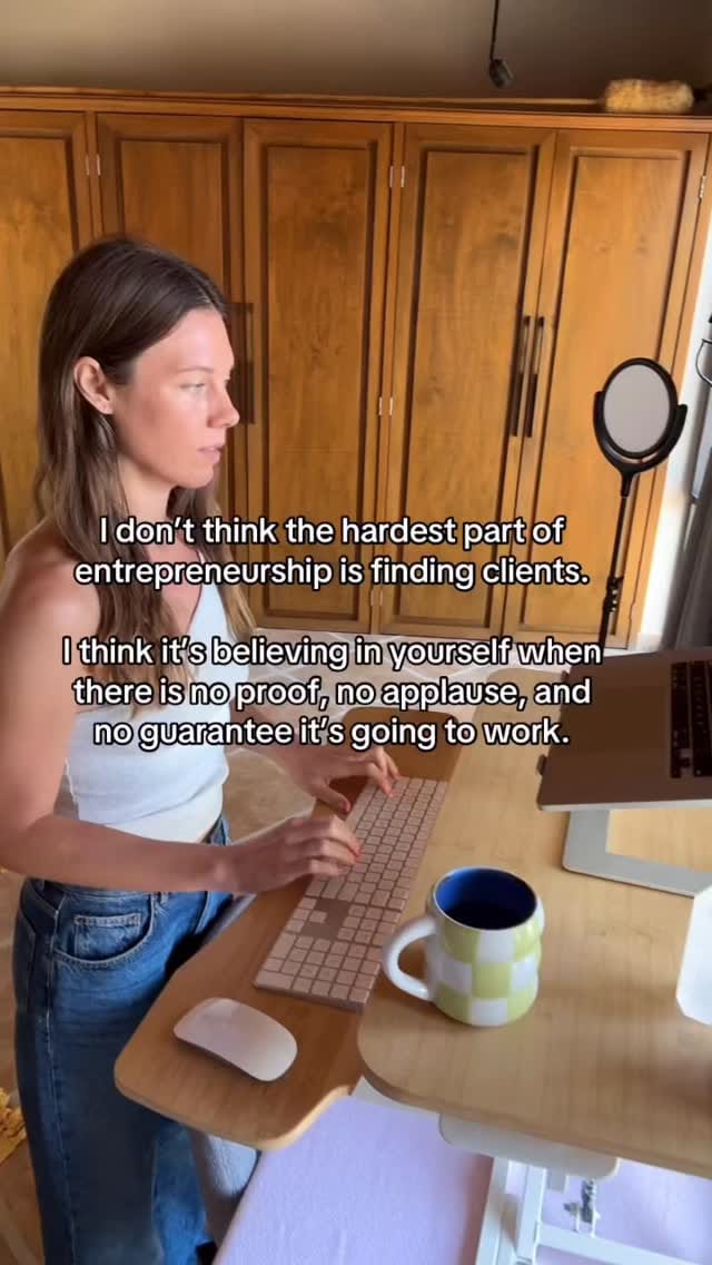 Post 4 by Sarah Hagstrom - Aligned & Signed Business Coach on Instagram (video)