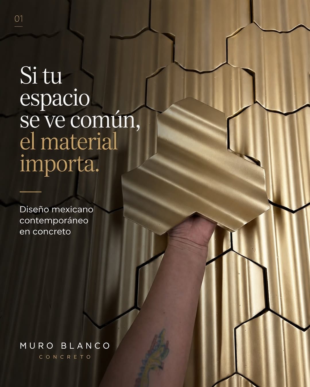 Post 1 by Muro Blanco Concreto on Instagram (carousel)