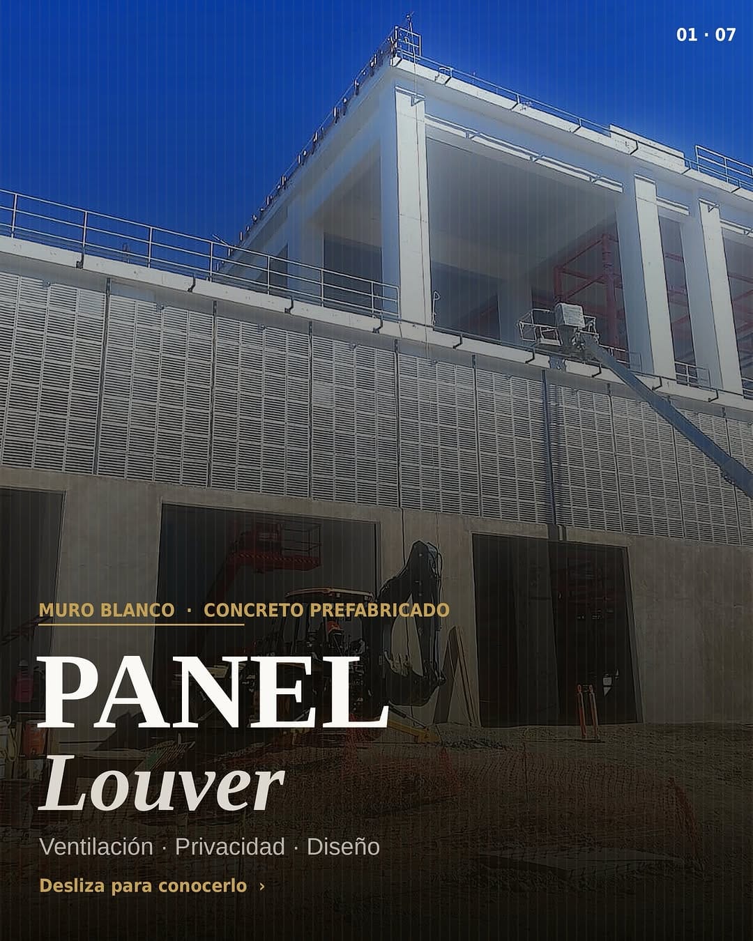 Post 2 by Muro Blanco Concreto on Instagram (carousel)