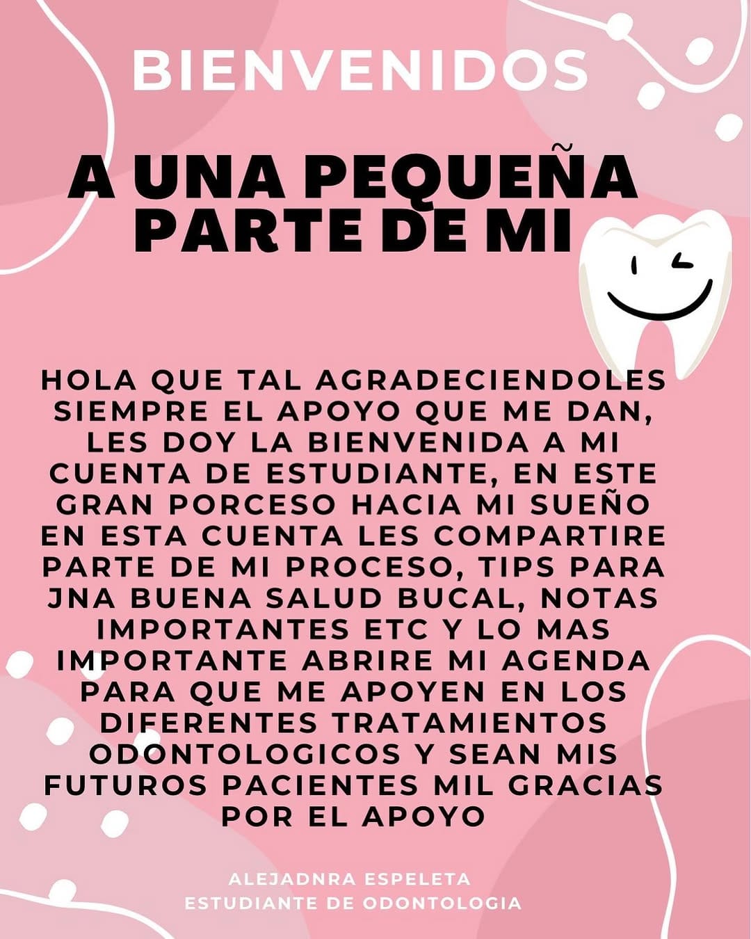 Post 10 by Alejandra Espeleta 👩🏻‍⚕️🦷🪥 on Instagram (image)