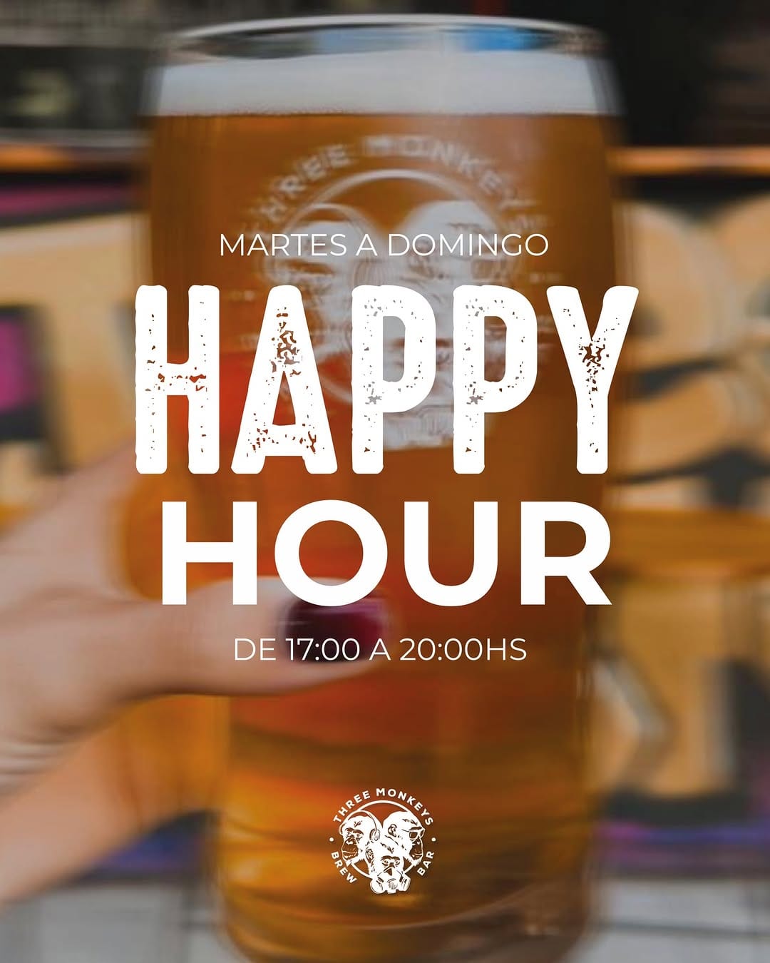 Post 4 by @threemonkeysbrewbar on Instagram (image)