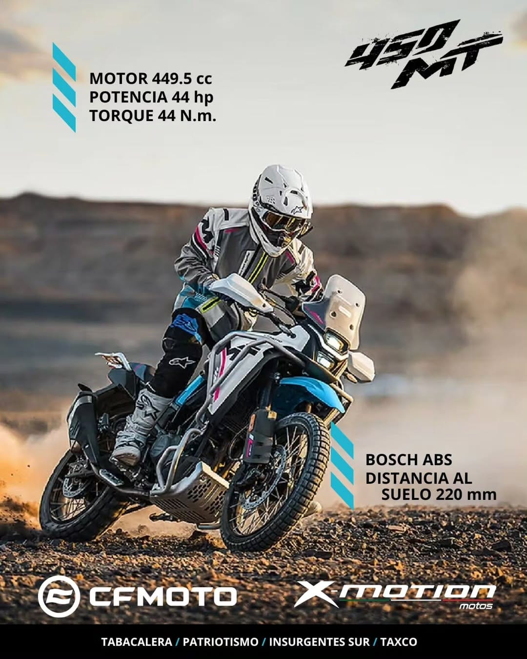 Post 2 by CFMOTO CDMX 🇲🇽 on Instagram (image)