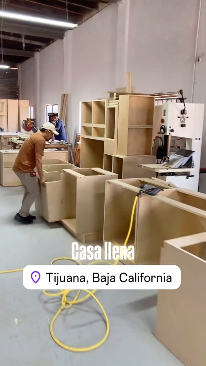 Post 9 by Cocinas Tijuana - Doig Woodwork on Instagram (video)