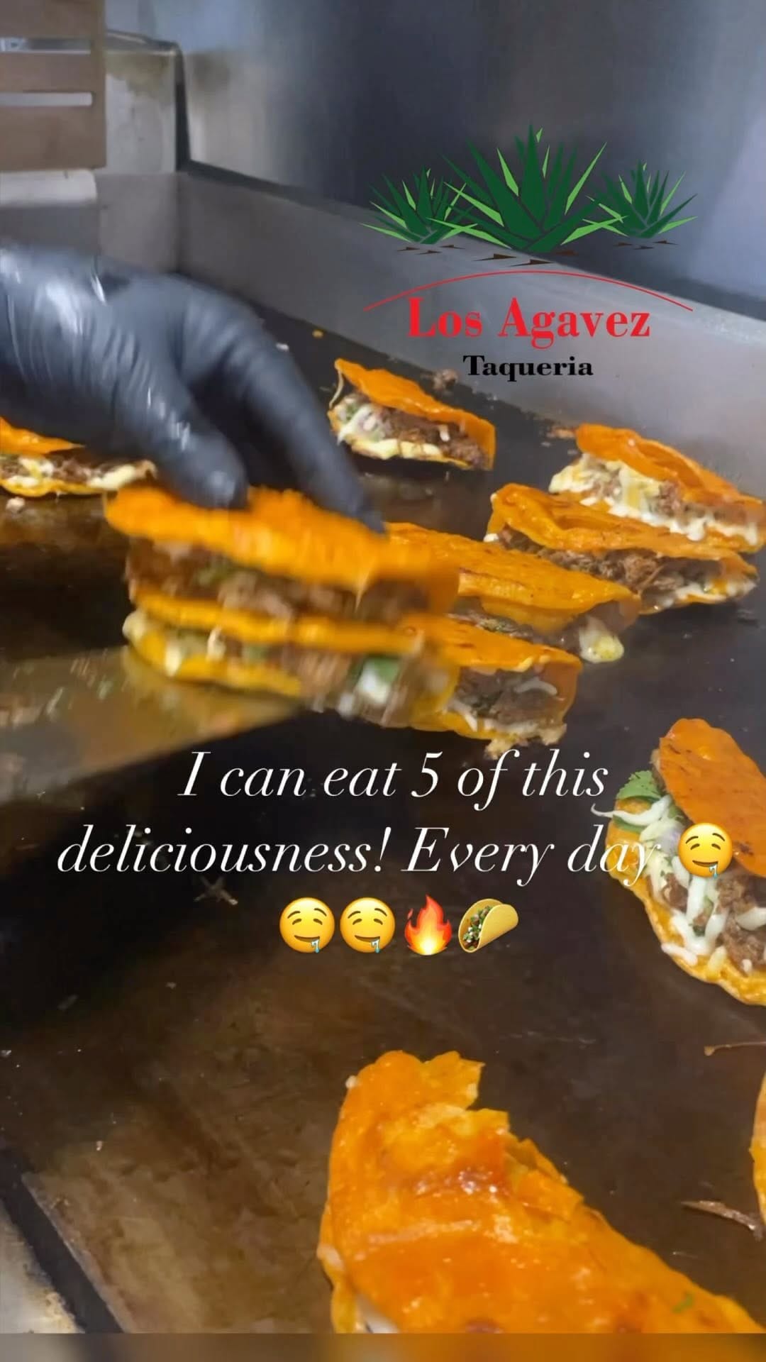 Post 9 by Los Agavez Taqueria on Instagram (video)
