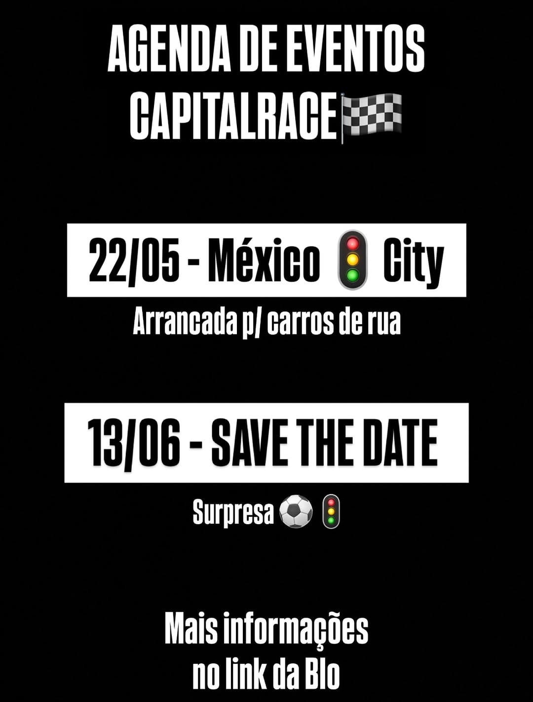 Post 10 by CAPITAL RACE 🏁 on Instagram (image)