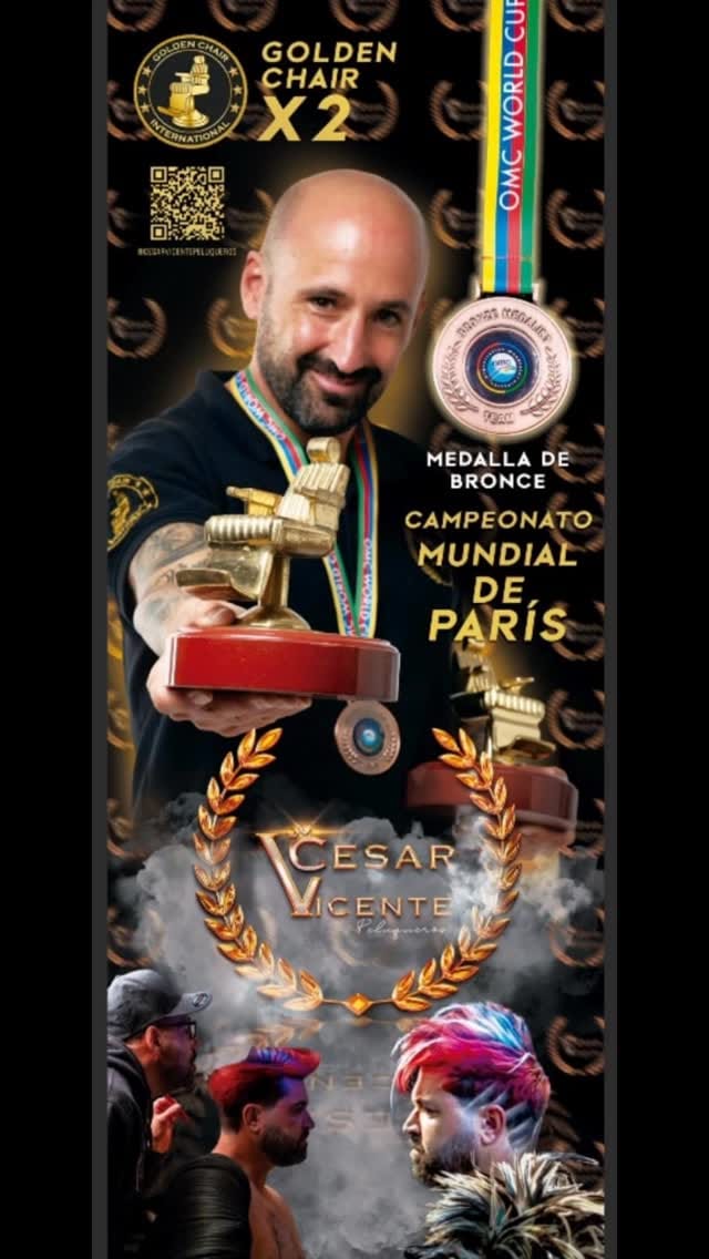 Post 9 by Cesar Vicente peluqueros on Instagram (video)