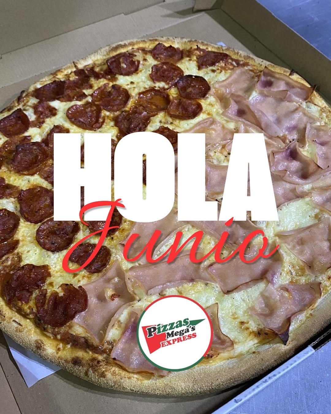 Post 2 by Pizzas Megas Express on Instagram (image)