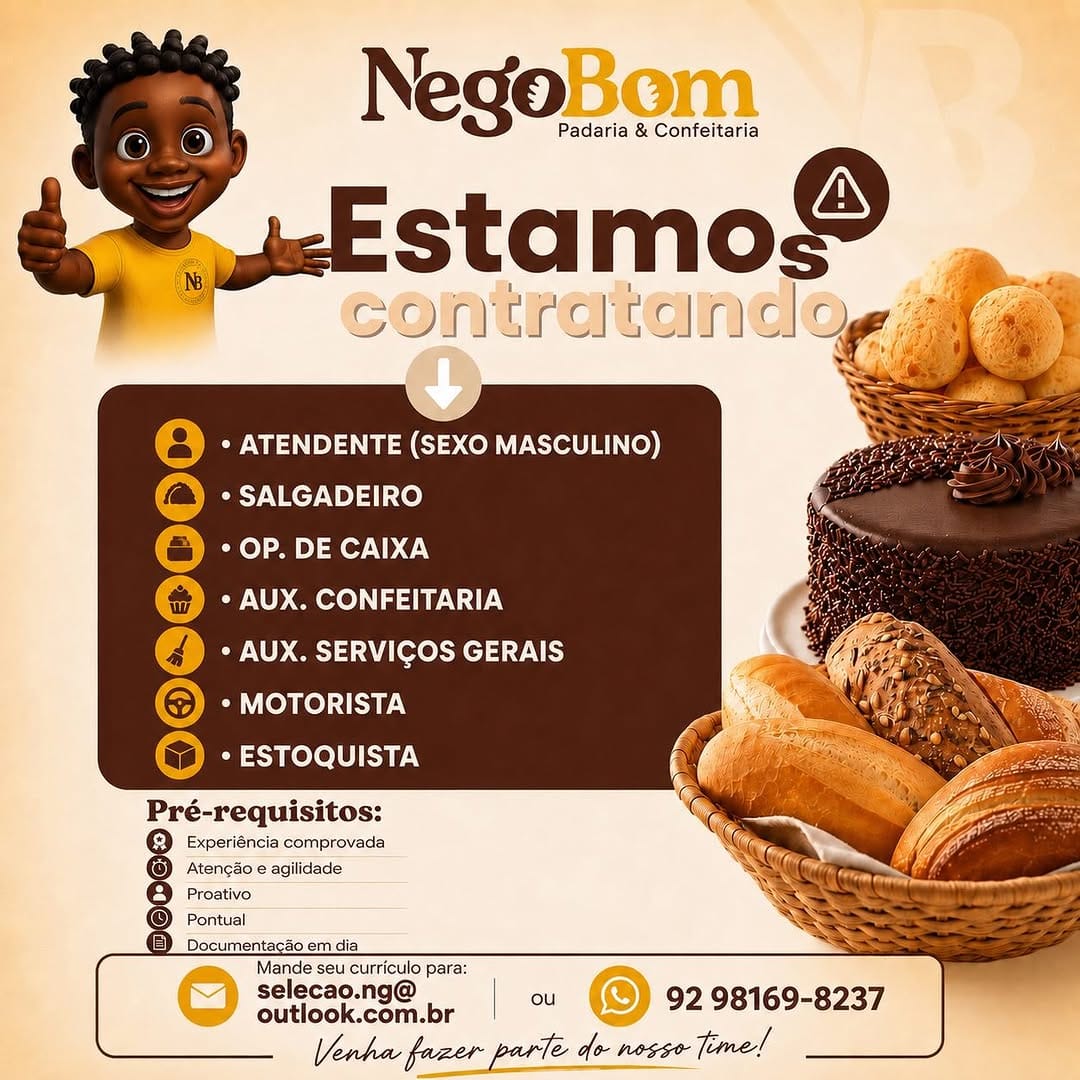 Post 2 by Negobom Padaria & Confeitaria on Instagram (image)