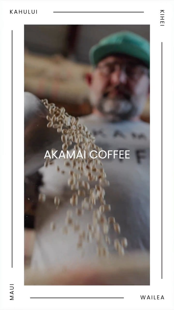 Post 10 by Akamai Coffee Co on Instagram (video)