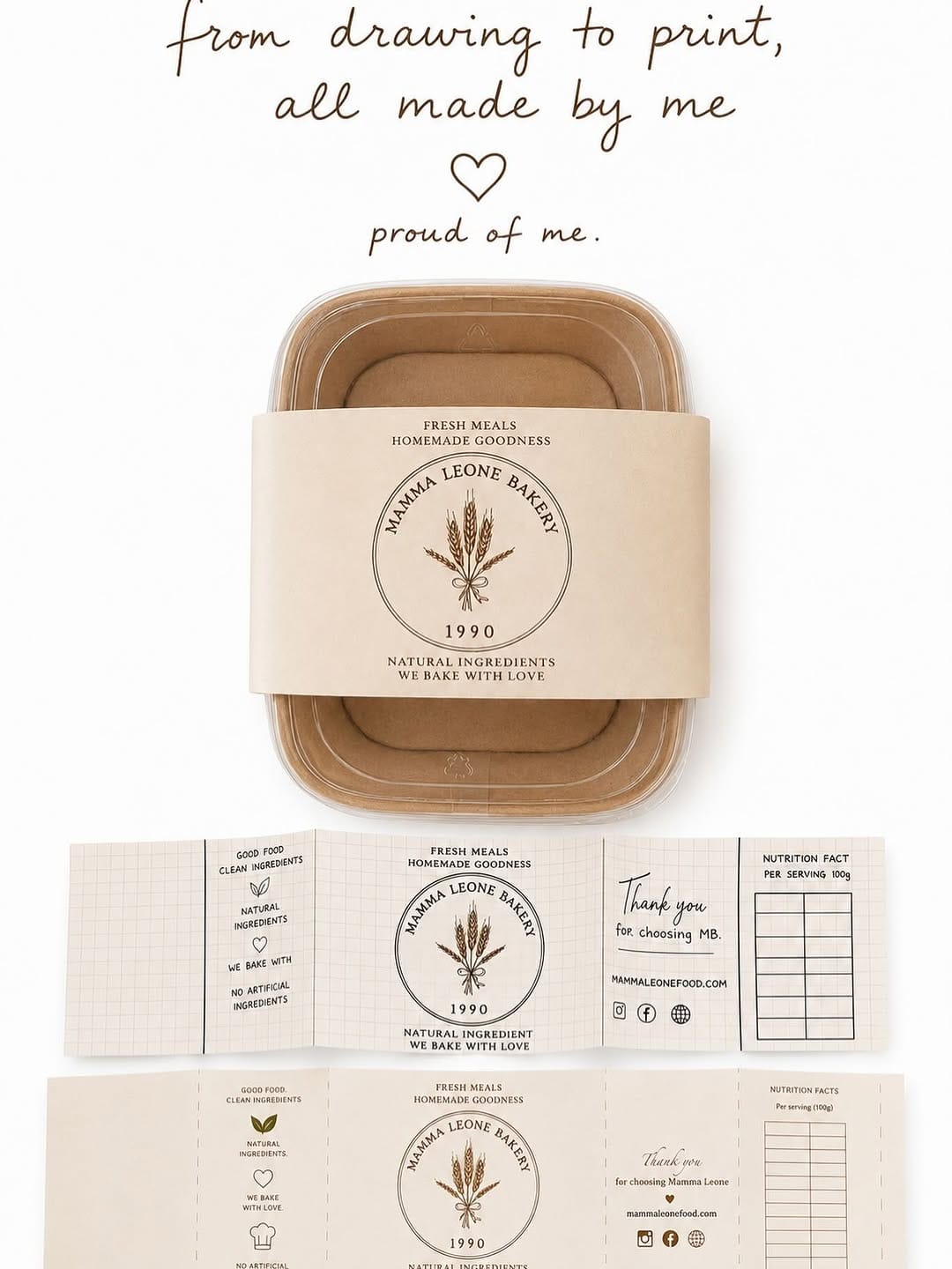 Post 8 by Mamma Leone Bakery on Instagram (image)