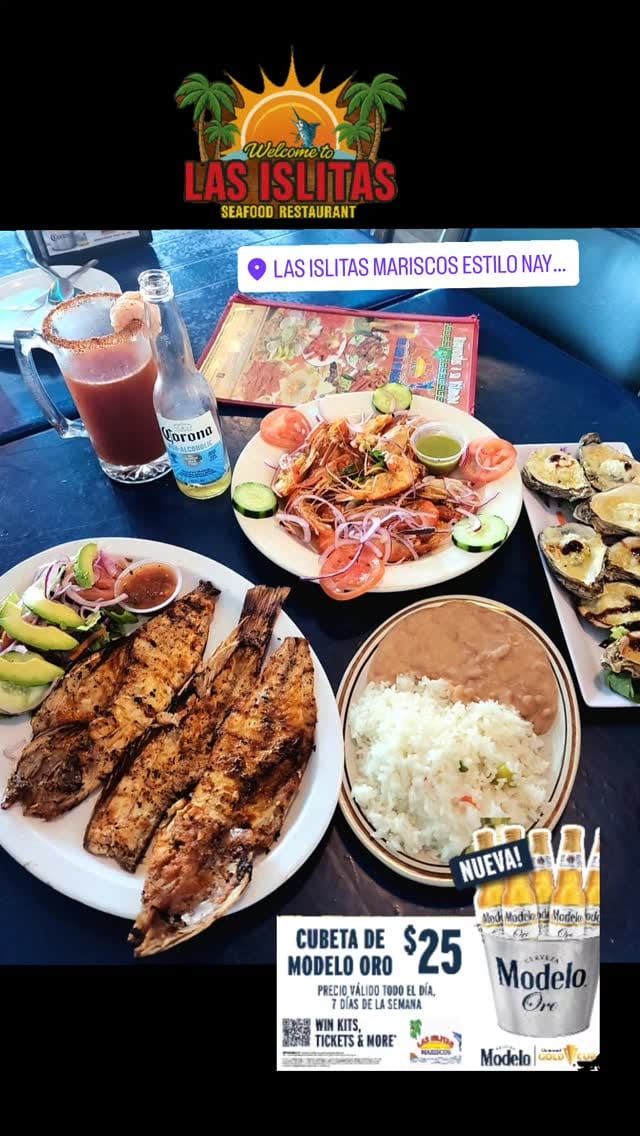 Post 3 by las islitas mariscos oficial on Instagram (video)