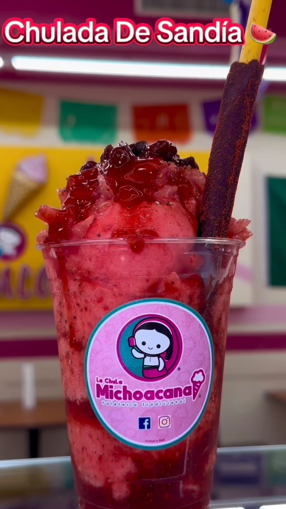 Post 7 by La Chula Michoacana on Instagram (video)